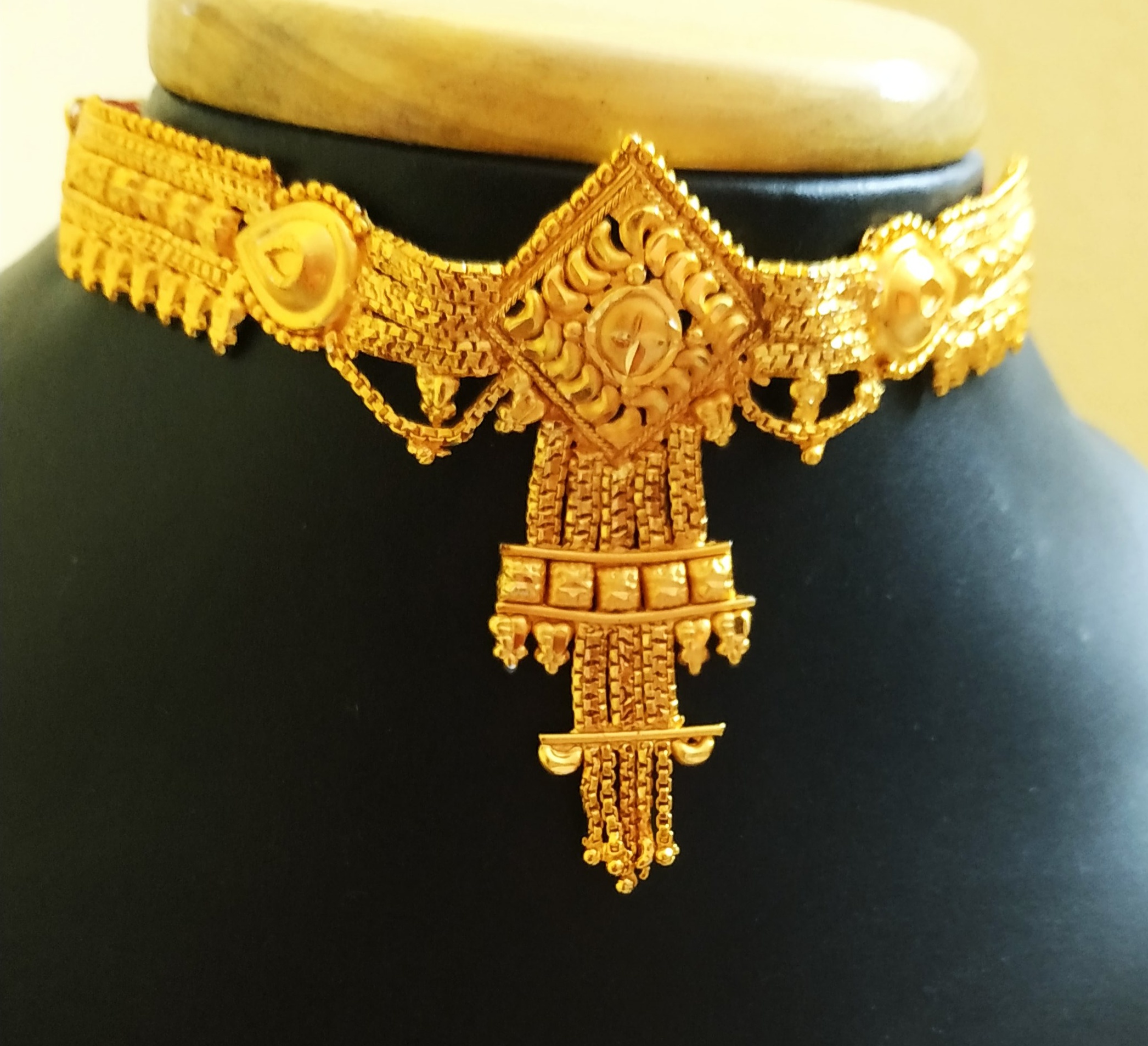 Traditional Ethnic One Gram Gold Plated Chik