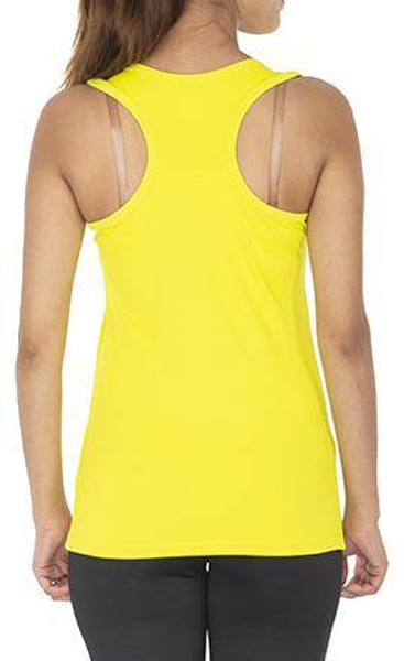 Stoc Women Solid Yellow T-Shirt