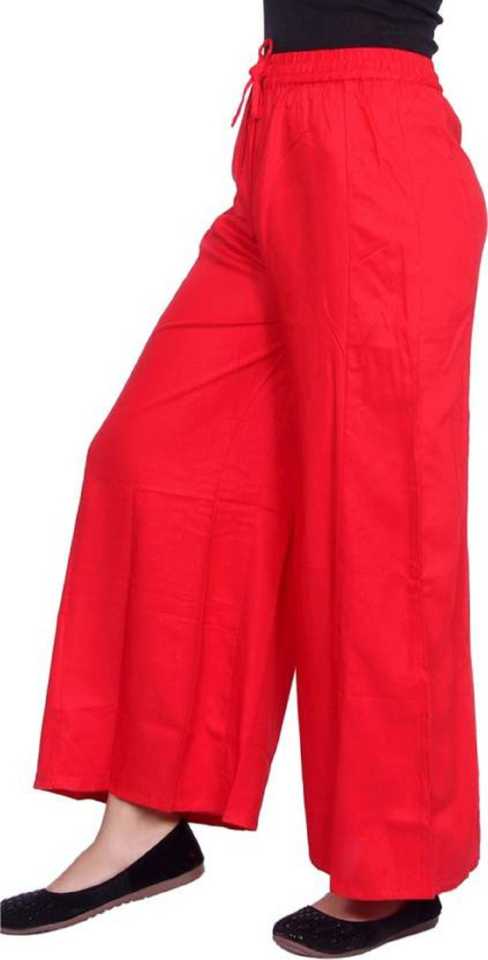 Stoc Women Red Trousurs