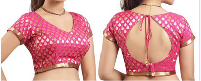 Shreya V-Neck Women's Stitched Blouse