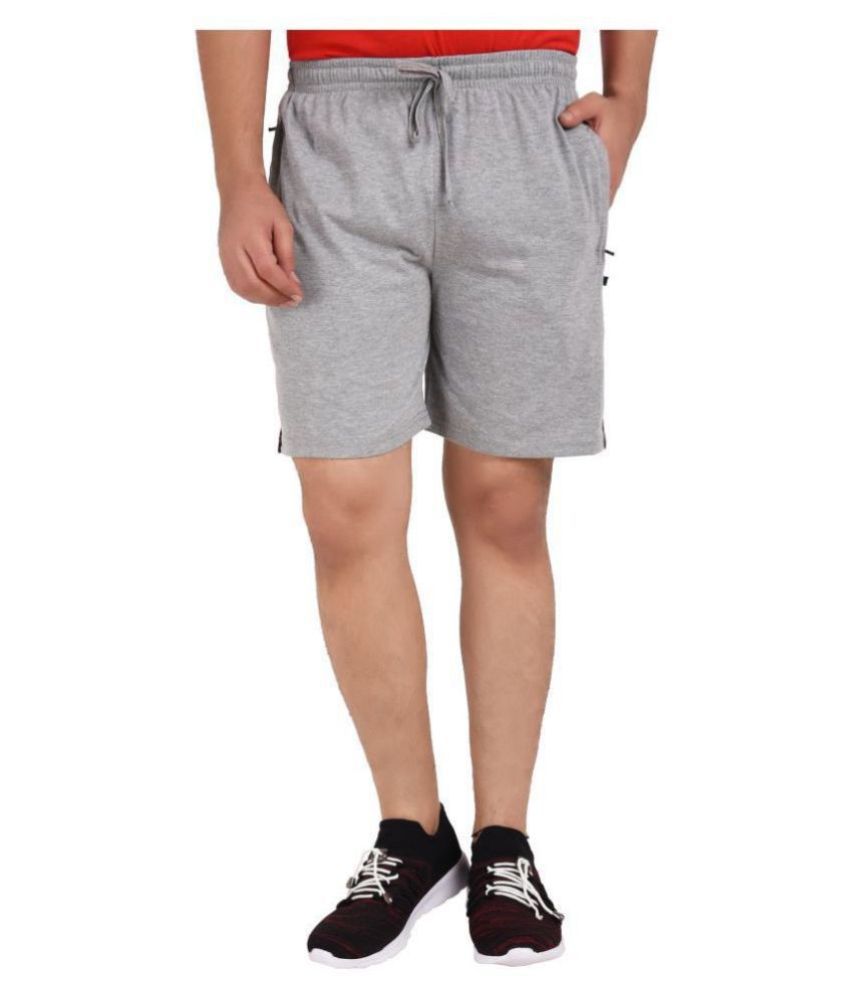 Mens Grey Shorts